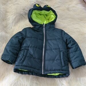 Carter's Bright Green and Dark Blue Jacket